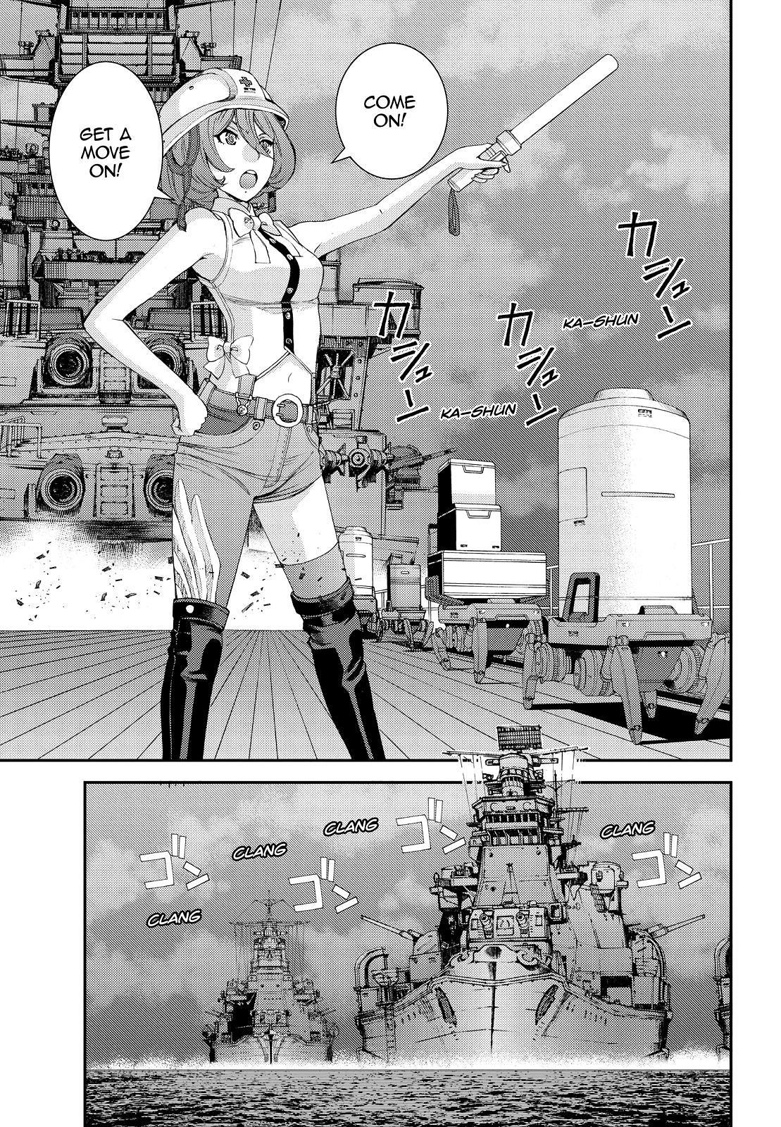Aoki Hagane no Arpeggio Chapter 136 page 13 - Chapter 136