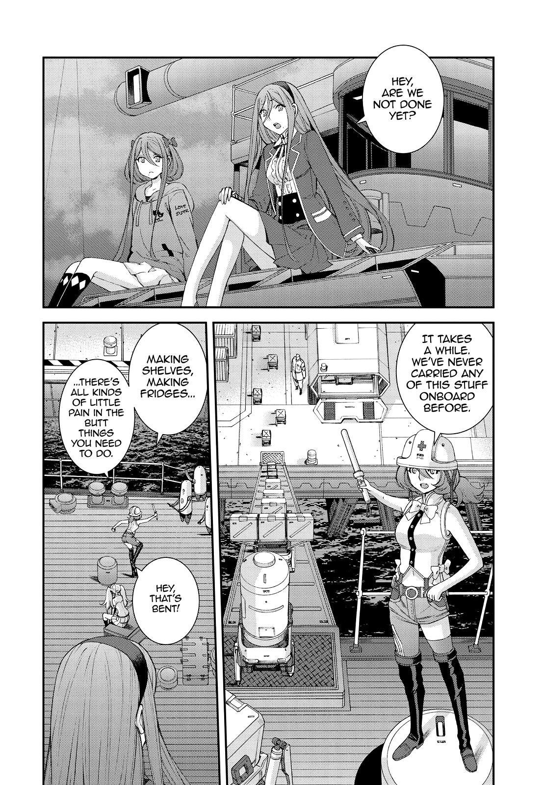 Aoki Hagane no Arpeggio Chapter 136 page 14 - Chapter 136