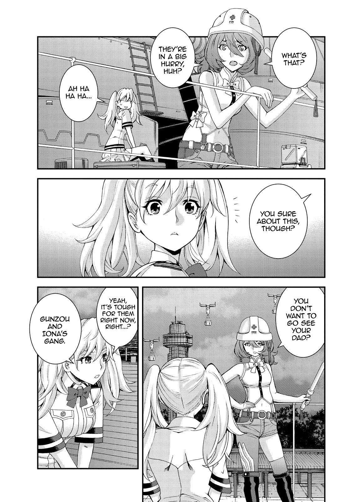 Aoki Hagane no Arpeggio Chapter 136 page 17 - Chapter 136