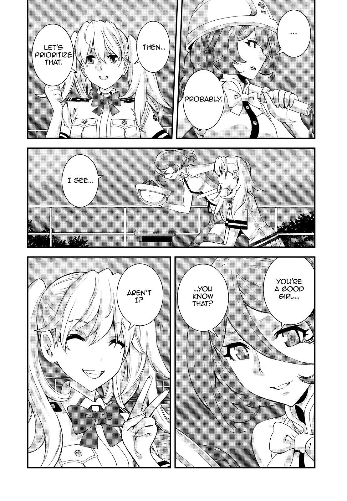 Aoki Hagane no Arpeggio Chapter 136 page 18 - Chapter 136