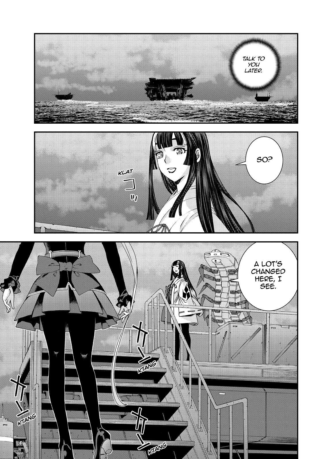 Aoki Hagane no Arpeggio Chapter 136 page 23 - Chapter 136
