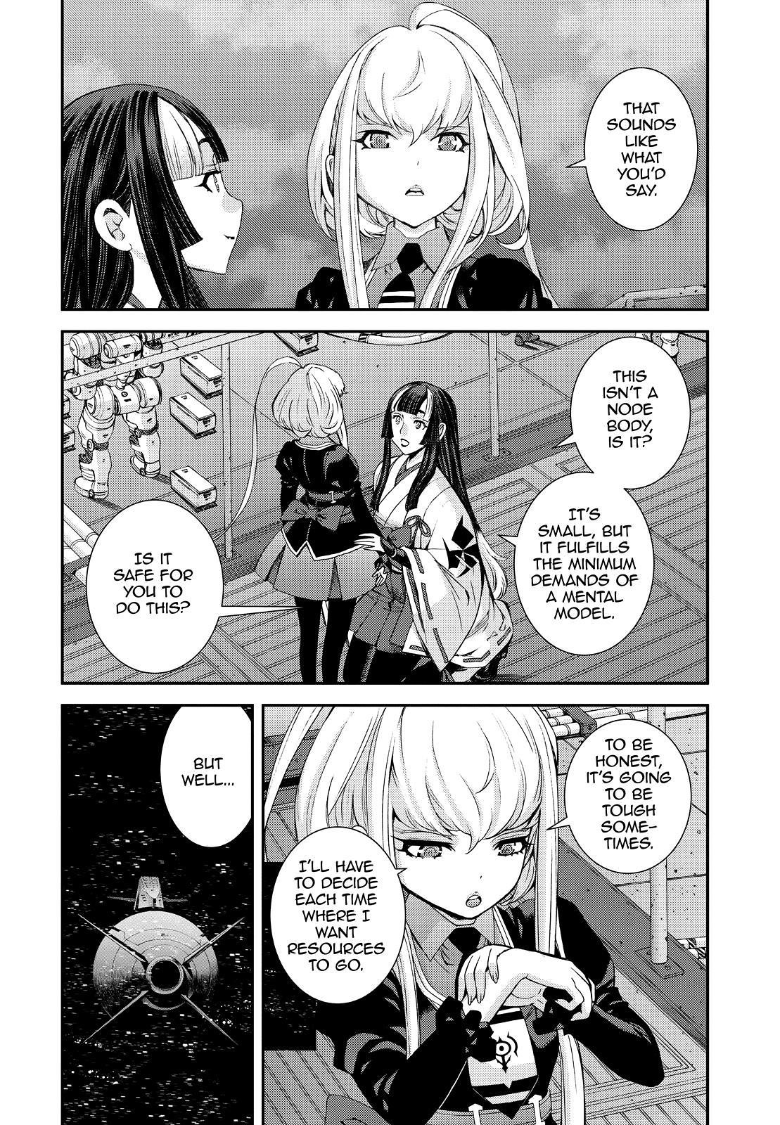 Aoki Hagane no Arpeggio Chapter 136 page 28 - Chapter 136