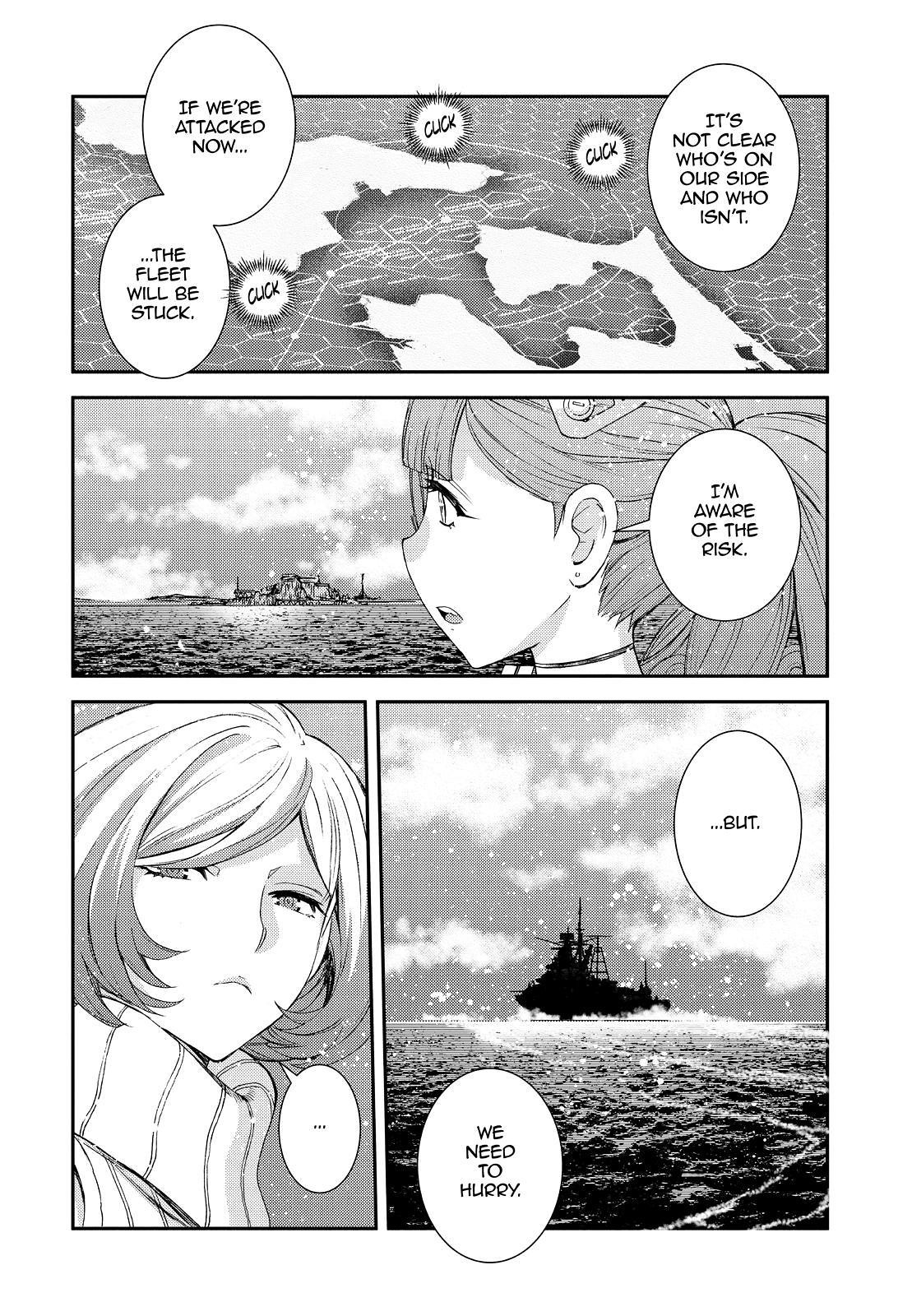 Aoki Hagane no Arpeggio Chapter 136 page 6 - Chapter 136