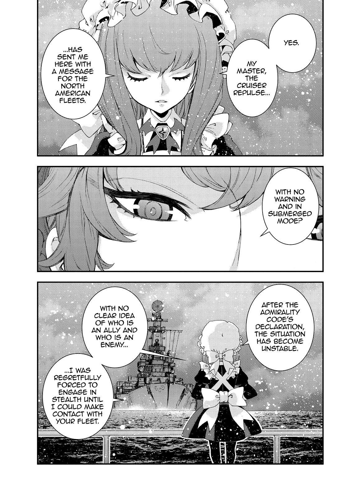 Aoki Hagane no Arpeggio Chapter 137 page 17 - Chapter 137