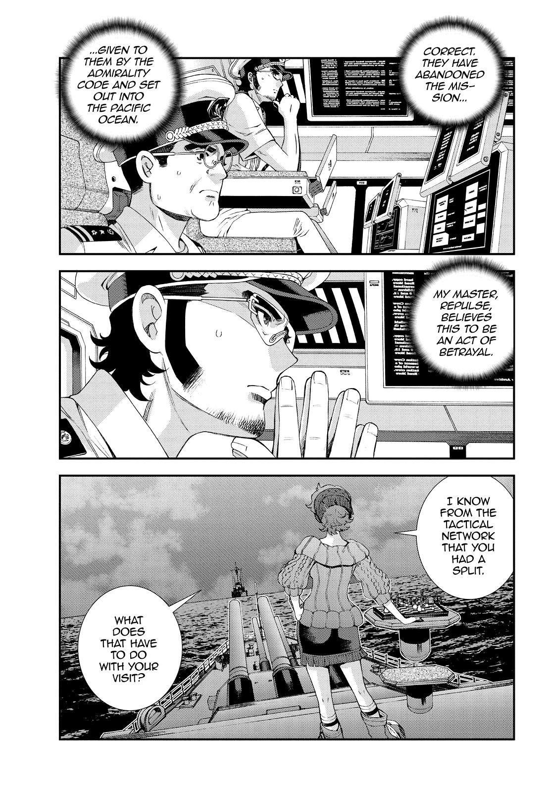 Aoki Hagane no Arpeggio Chapter 137 page 19 - Chapter 137