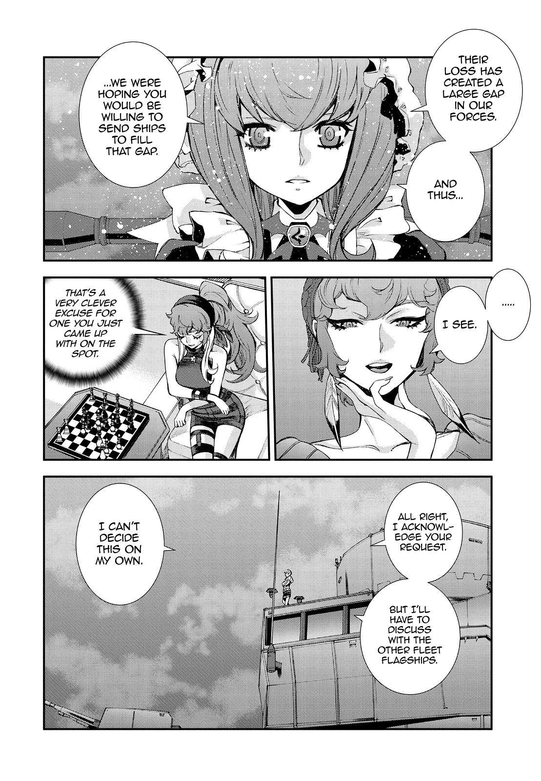 Aoki Hagane no Arpeggio Chapter 137 page 20 - Chapter 137
