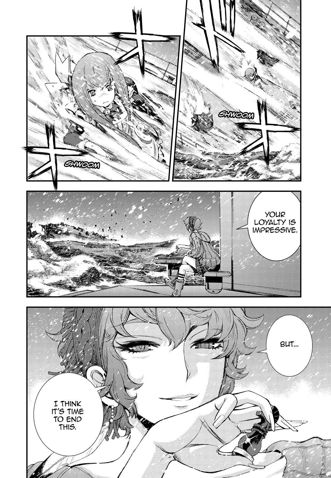 Aoki Hagane no Arpeggio Chapter 137 page 32 - Chapter 137