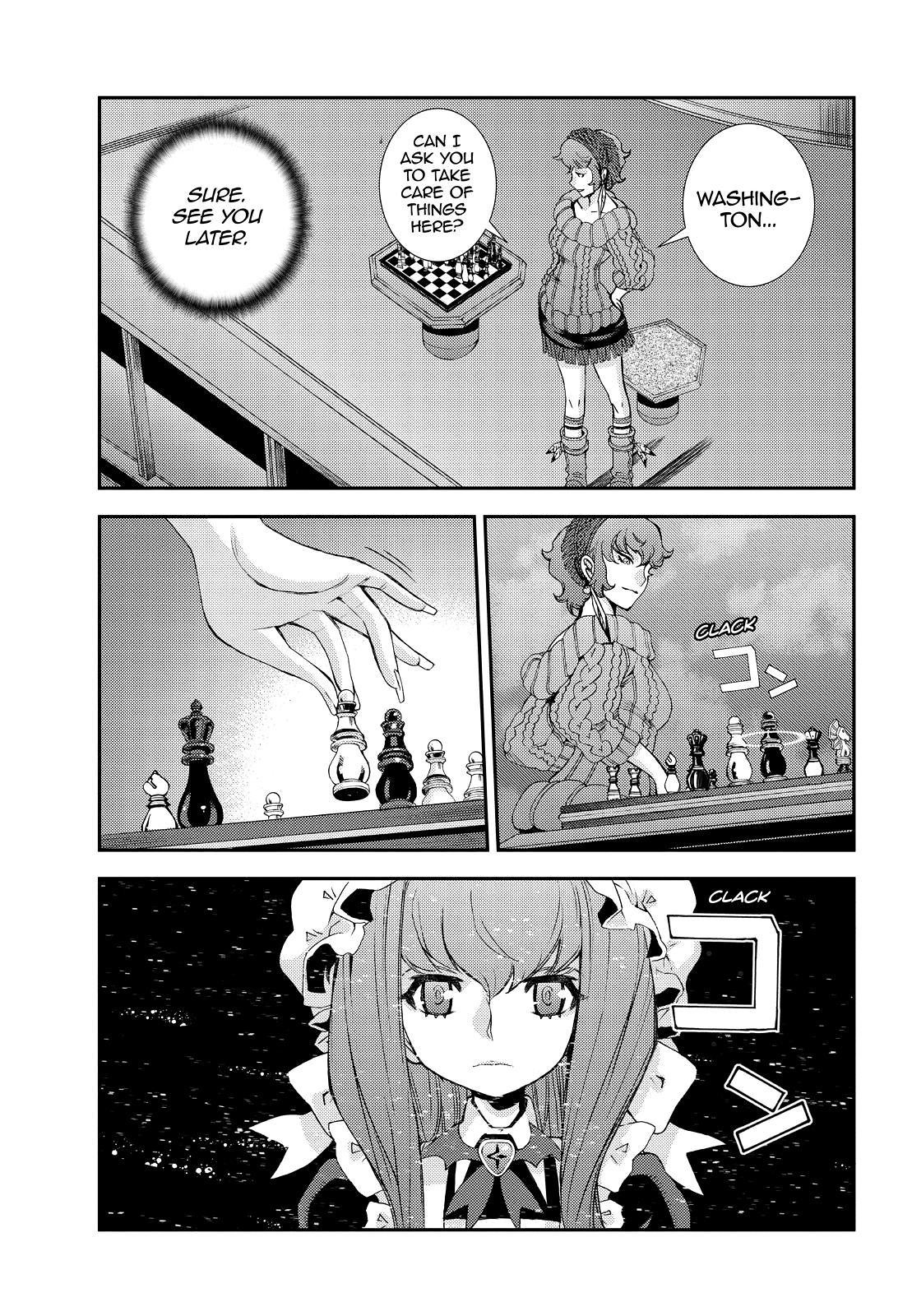 Aoki Hagane no Arpeggio Chapter 137 page 5 - Chapter 137