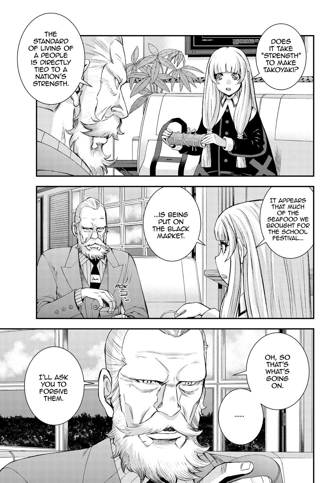 Aoki Hagane no Arpeggio Chapter 138 page 11 - Chapter 138