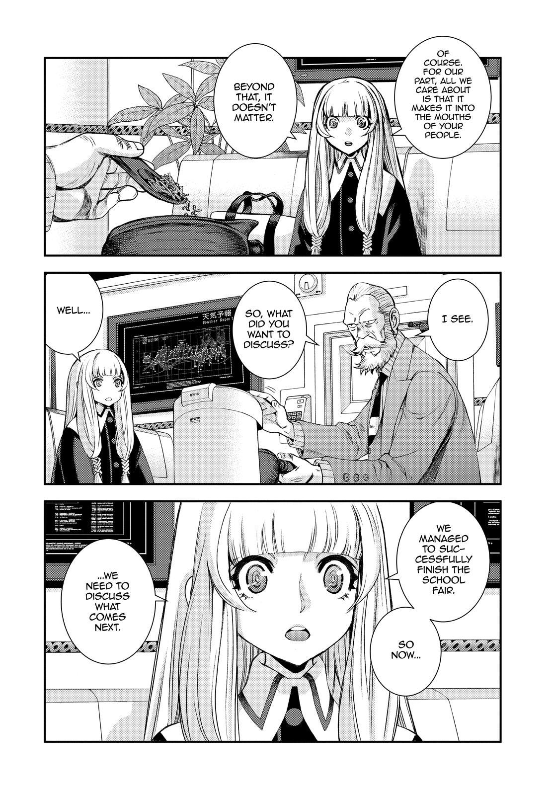 Aoki Hagane no Arpeggio Chapter 138 page 12 - Chapter 138
