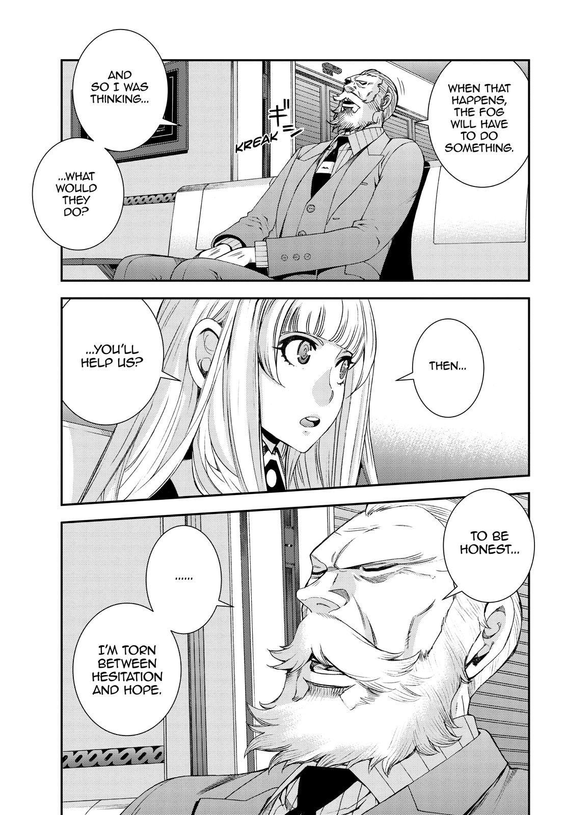 Aoki Hagane no Arpeggio Chapter 138 page 17 - Chapter 138