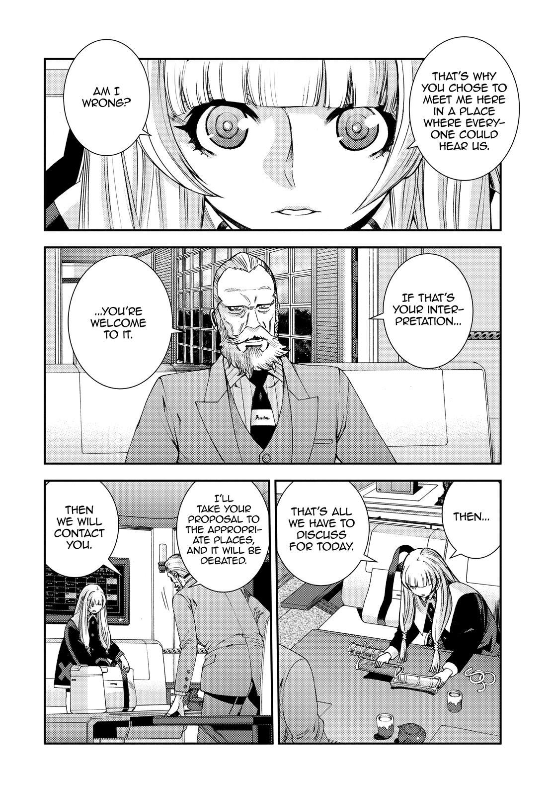 Aoki Hagane no Arpeggio Chapter 138 page 22 - Chapter 138