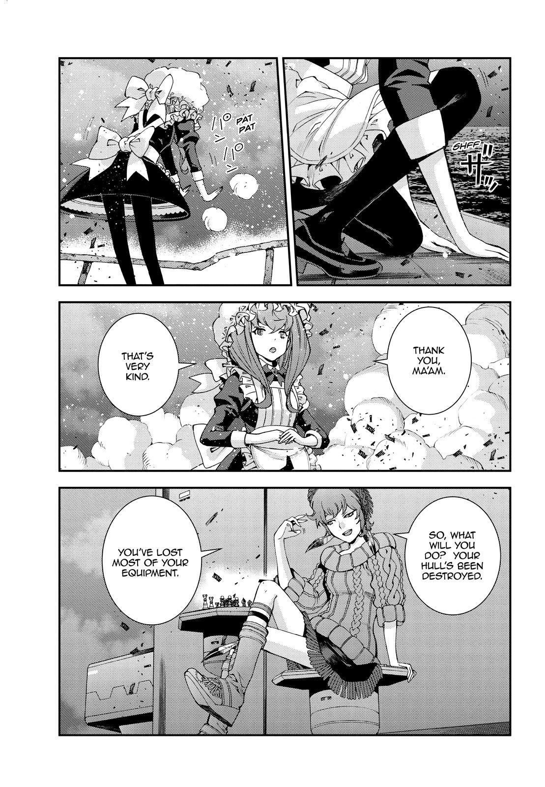 Aoki Hagane no Arpeggio Chapter 139 page 3 - Chapter 139