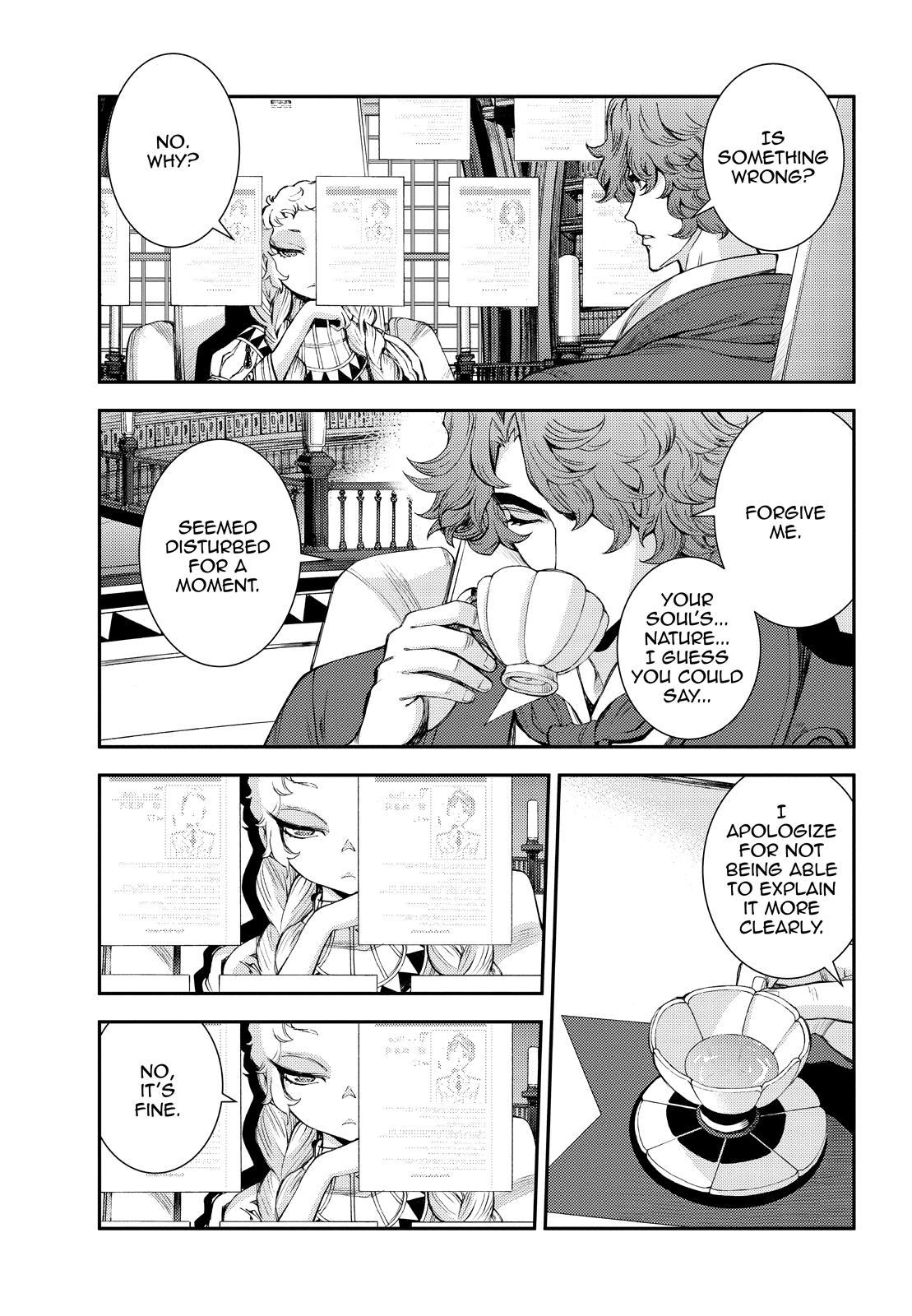 Aoki Hagane no Arpeggio Chapter 141 page 11 - Chapter 141