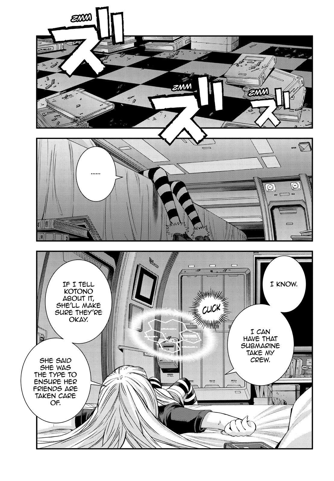 Aoki Hagane no Arpeggio Chapter 143 page 11 - Chapter 143
