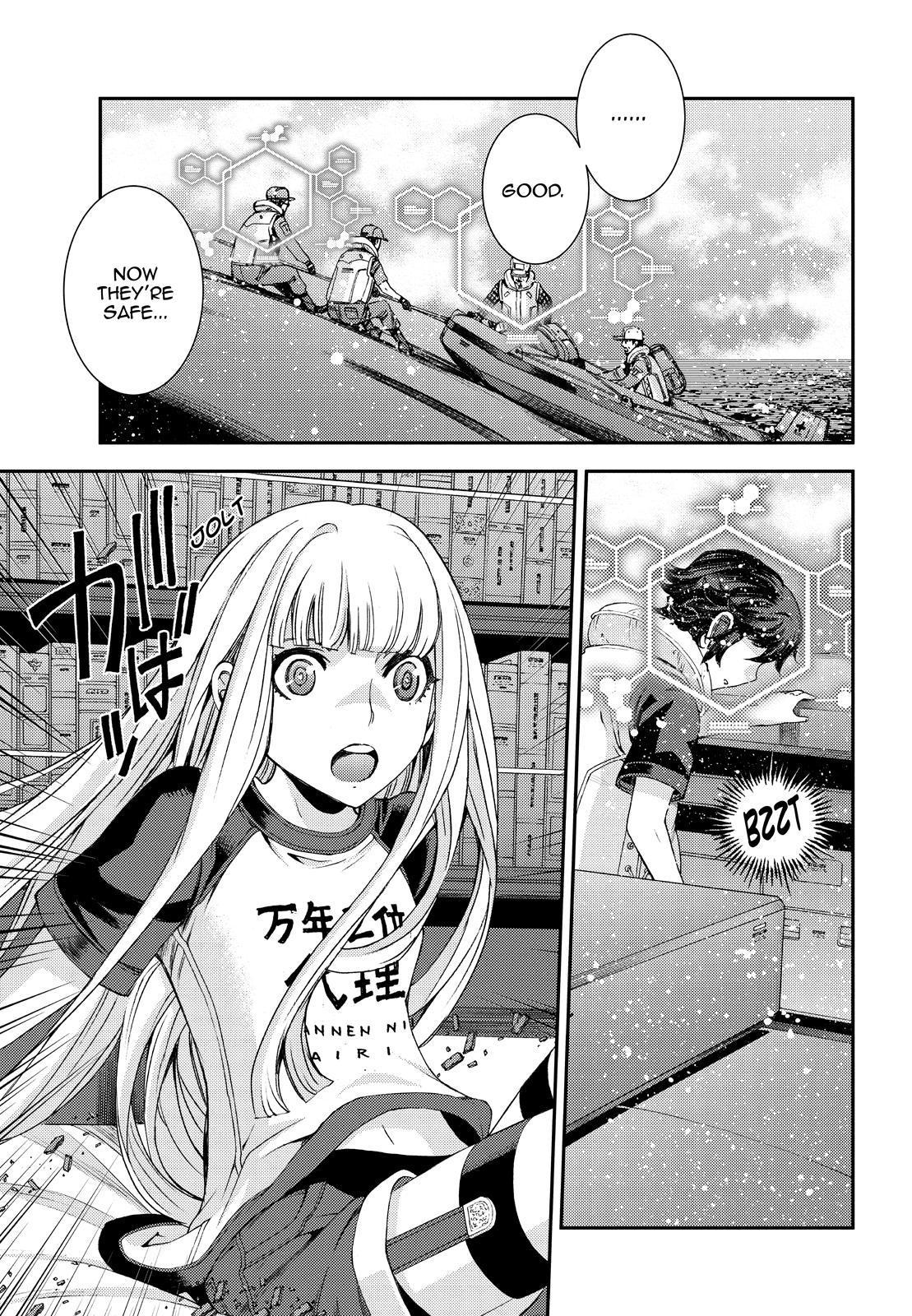 Aoki Hagane no Arpeggio Chapter 143 page 17 - Chapter 143