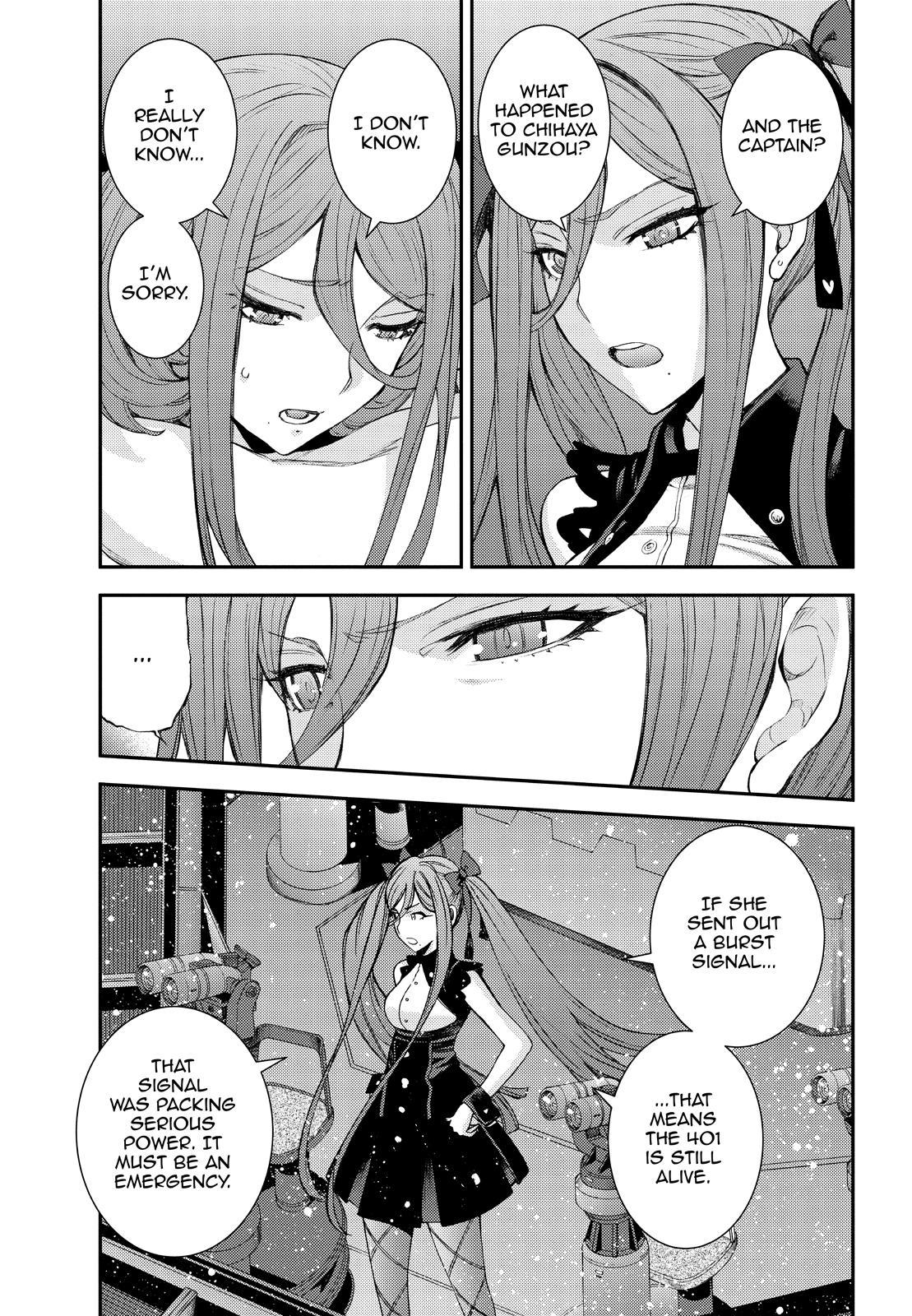 Aoki Hagane no Arpeggio Chapter 144 page 19 - Chapter 144