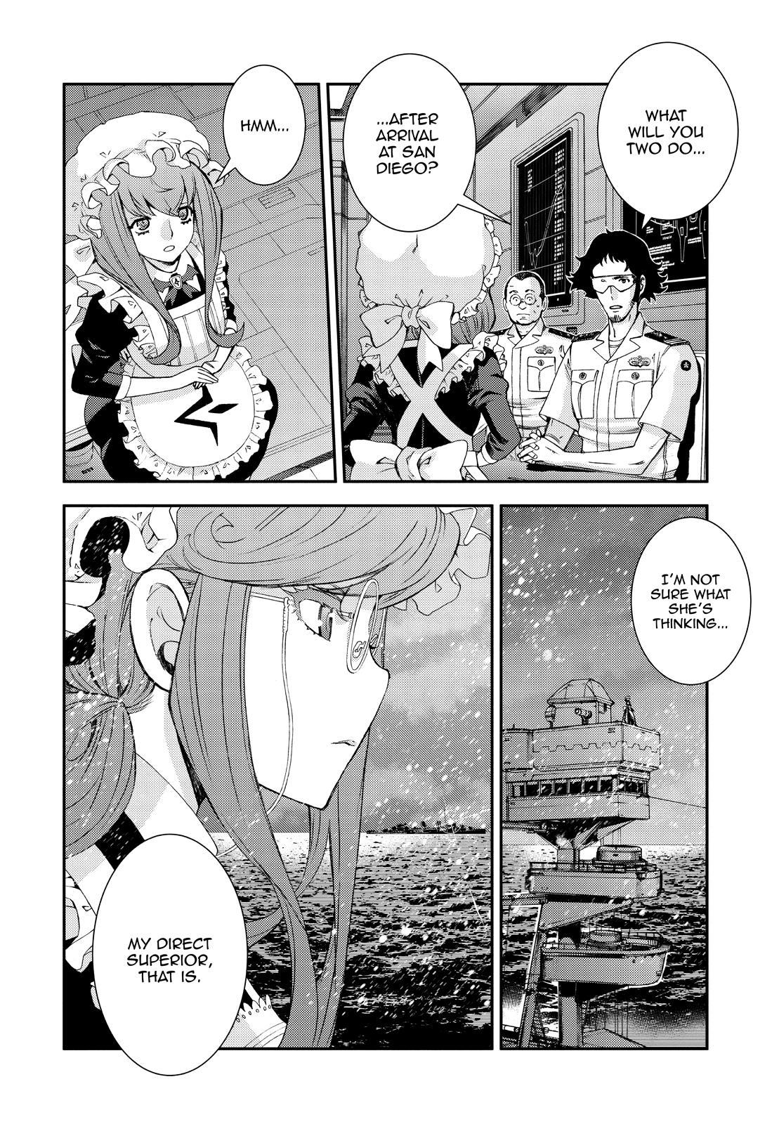 Aoki Hagane no Arpeggio Chapter 144 page 8 - Chapter 144