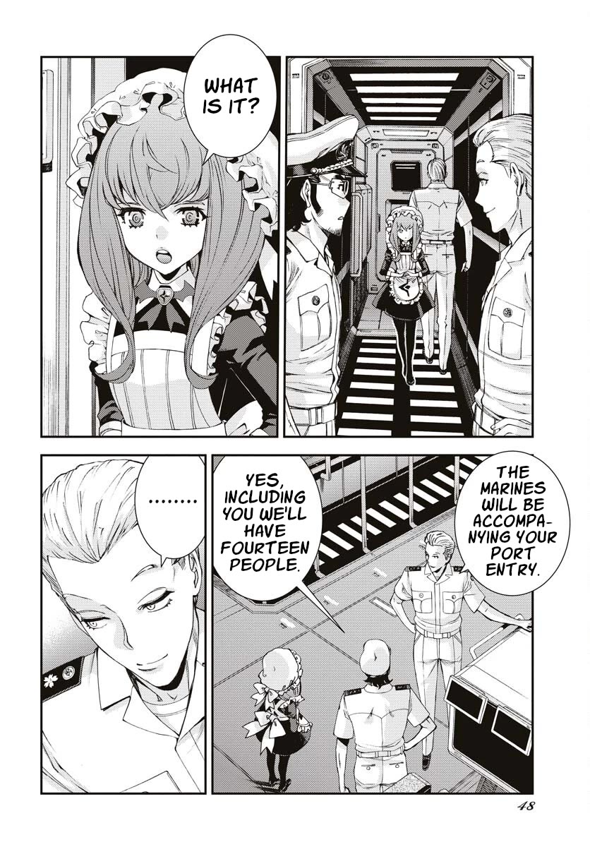 Aoki Hagane no Arpeggio Chapter 145 page 10 - Chapter 145