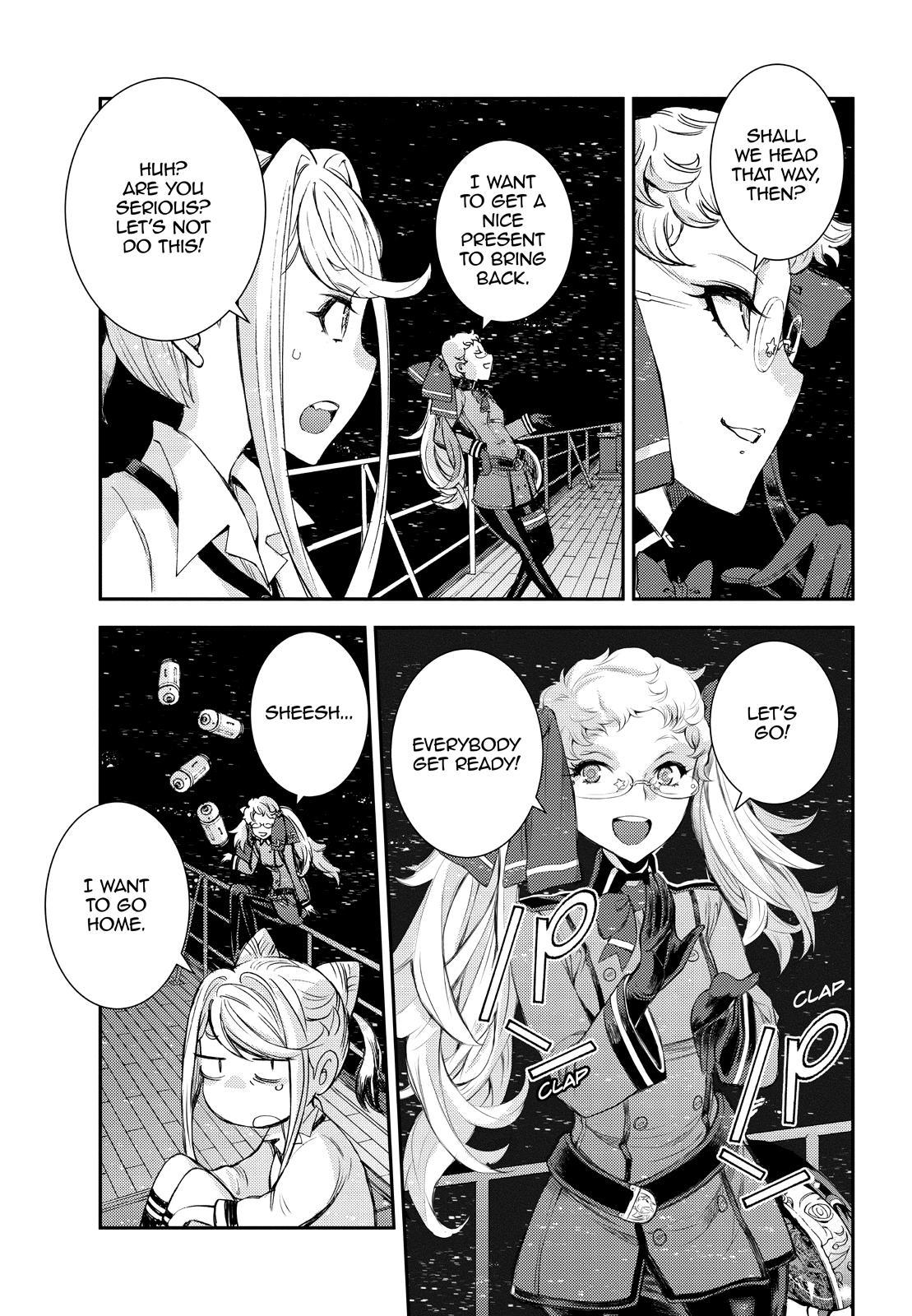 Aoki Hagane no Arpeggio Chapter 146 page 3 - Chapter 146