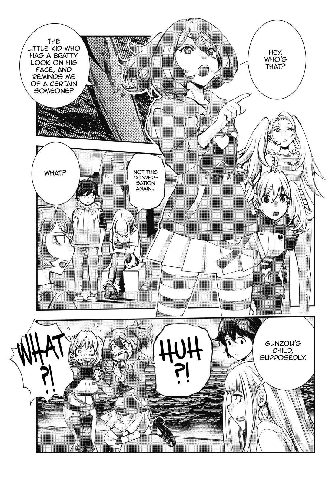 Aoki Hagane no Arpeggio Chapter 147 page 15 - Chapter 147