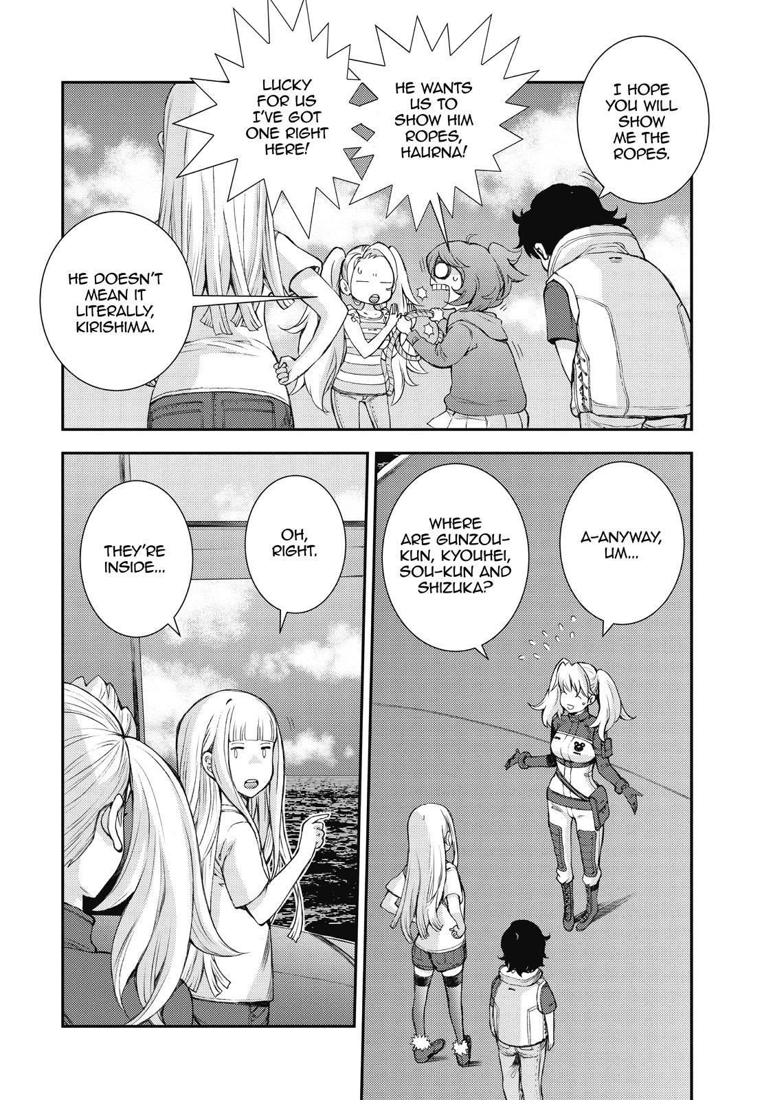 Aoki Hagane no Arpeggio Chapter 147 page 20 - Chapter 147