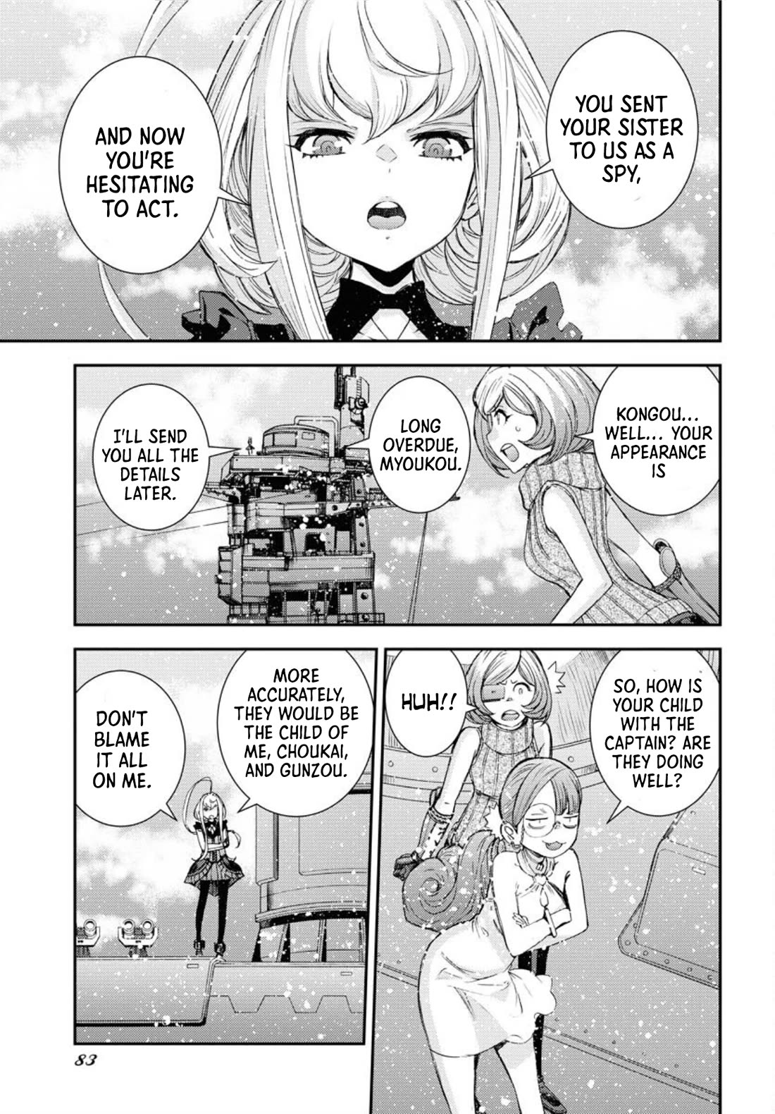 Aoki Hagane no Arpeggio Chapter 148 page 14 - Chapter 148