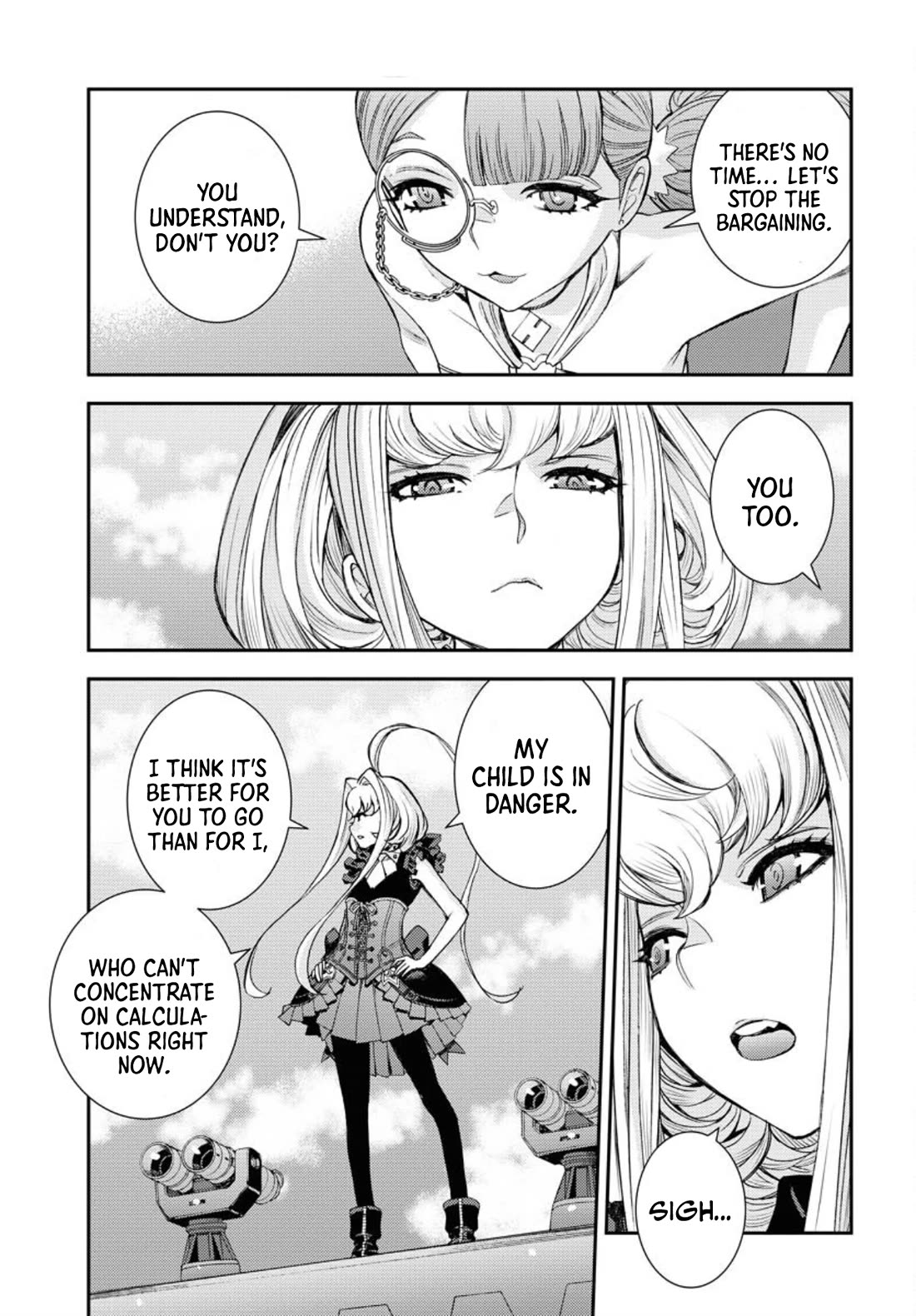 Aoki Hagane no Arpeggio Chapter 148 page 16 - Chapter 148