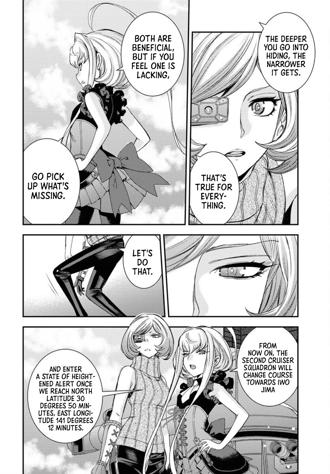 Aoki Hagane no Arpeggio Chapter 148 page 25 - Chapter 148