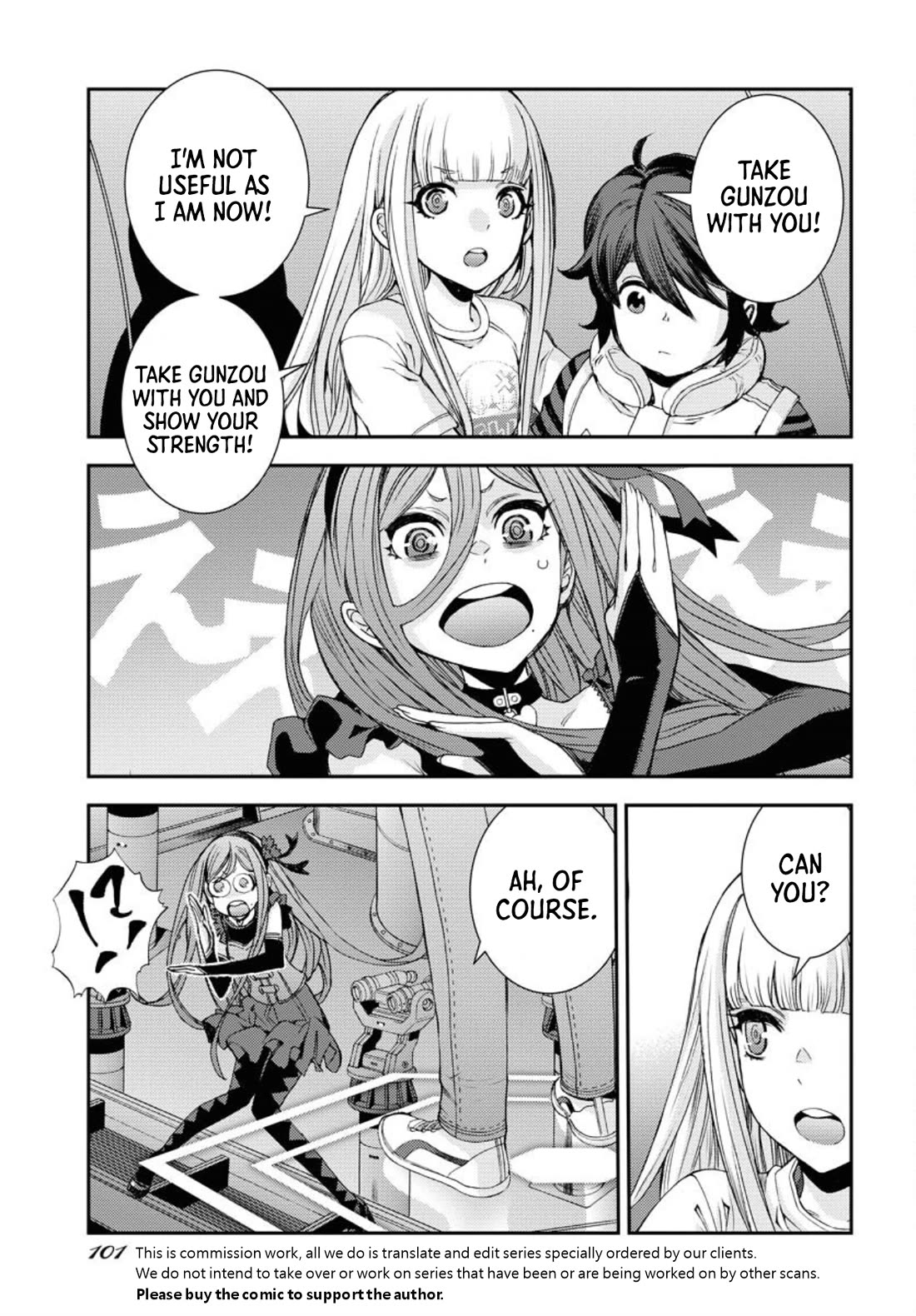 Aoki Hagane no Arpeggio Chapter 148 page 32 - Chapter 148