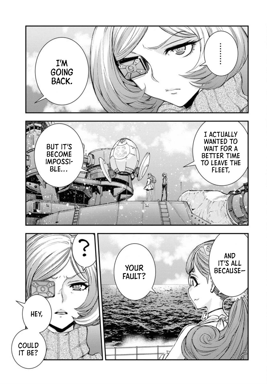 Aoki Hagane no Arpeggio Chapter 148 page 8 - Chapter 148