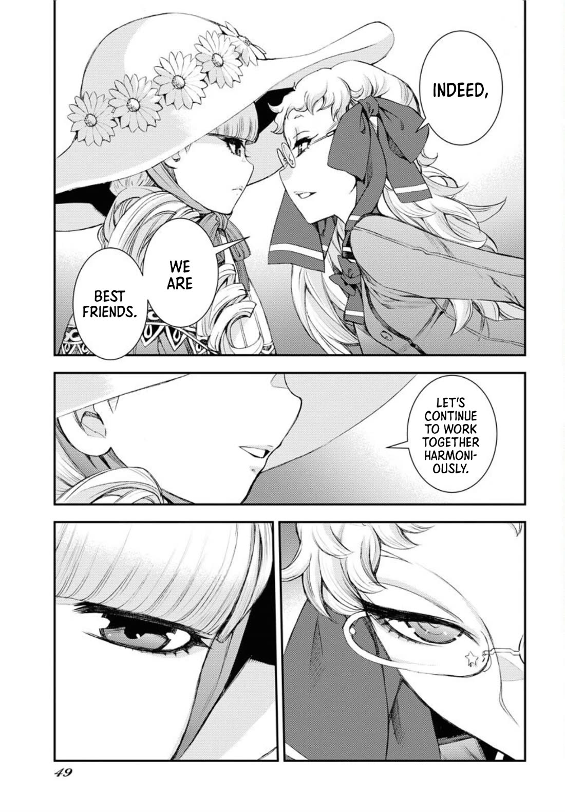 Aoki Hagane no Arpeggio Chapter 149 page 10 - Chapter 149