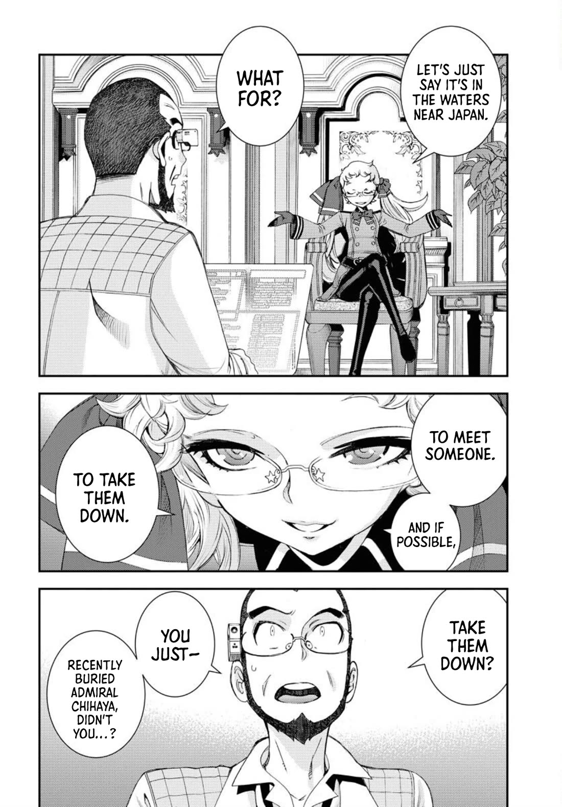 Aoki Hagane no Arpeggio Chapter 149 page 3 - Chapter 149