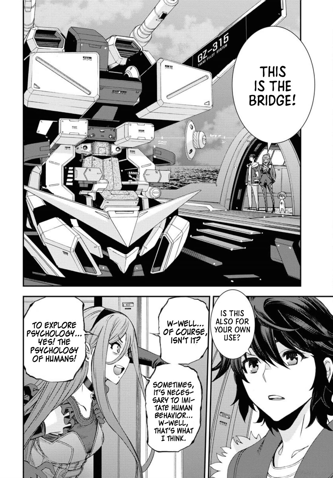 Aoki Hagane no Arpeggio Chapter 150 page 15 - Chapter 150
