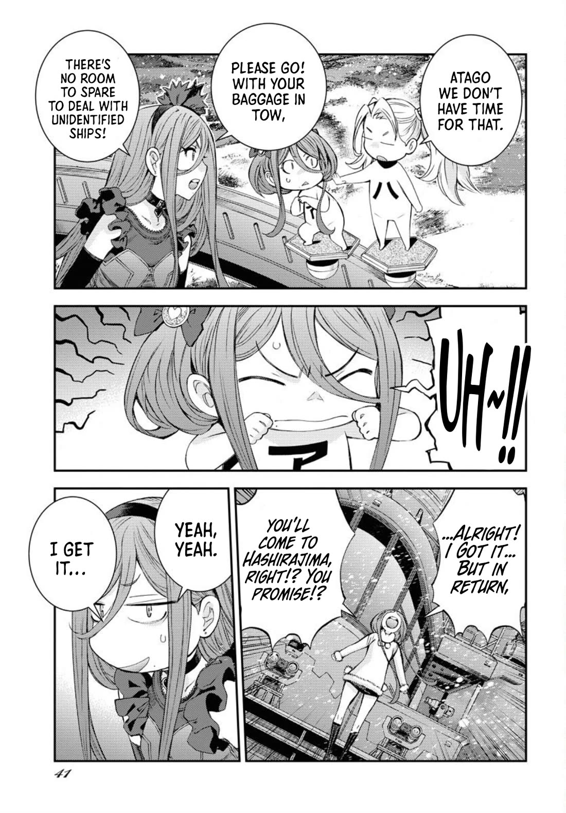 Aoki Hagane no Arpeggio Chapter 151 page 10 - Chapter 151