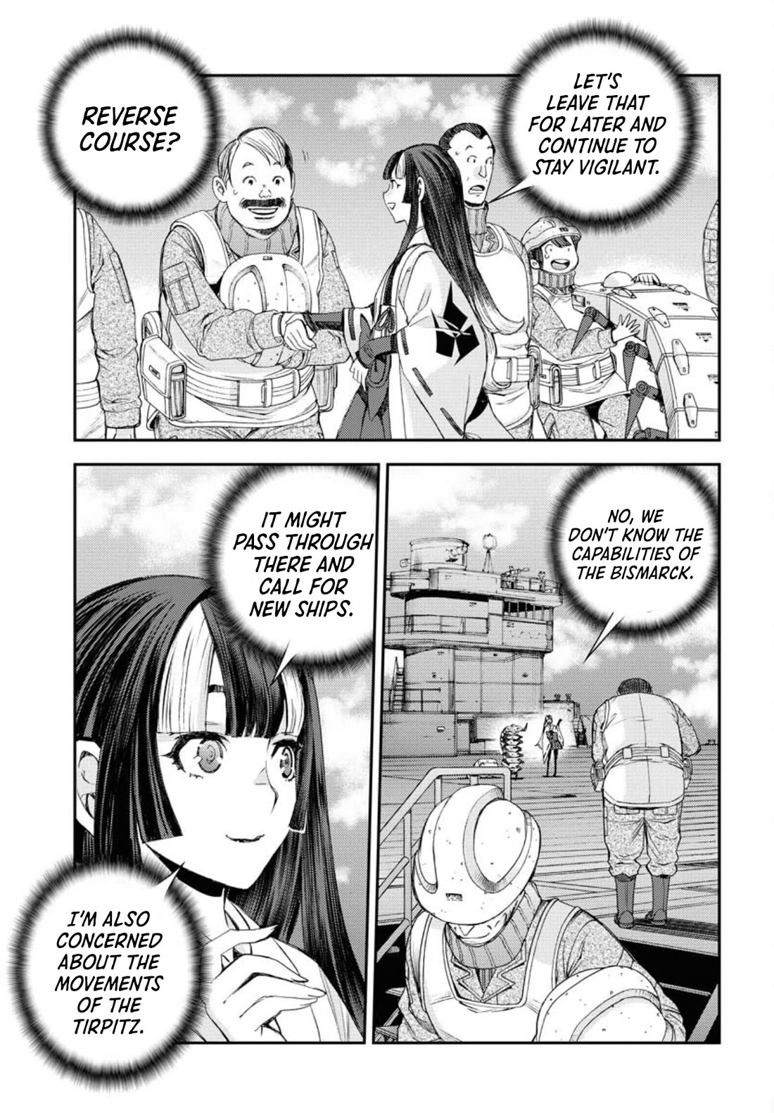 Aoki Hagane no Arpeggio Chapter 151 page 32 - Chapter 151