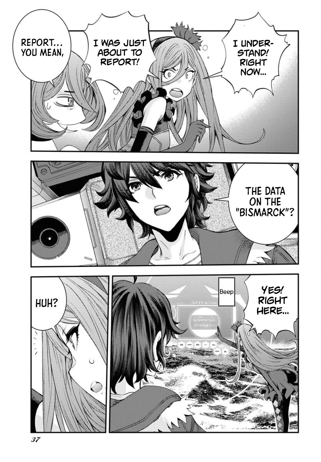 Aoki Hagane no Arpeggio Chapter 151 page 6 - Chapter 151