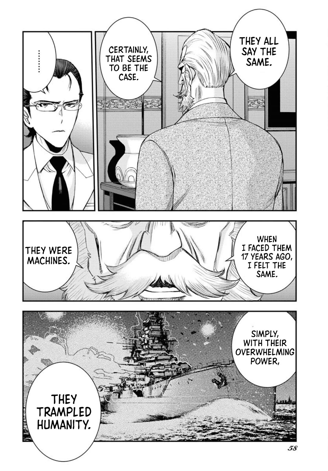 Aoki Hagane no Arpeggio Chapter 152 page 19 - Chapter 152