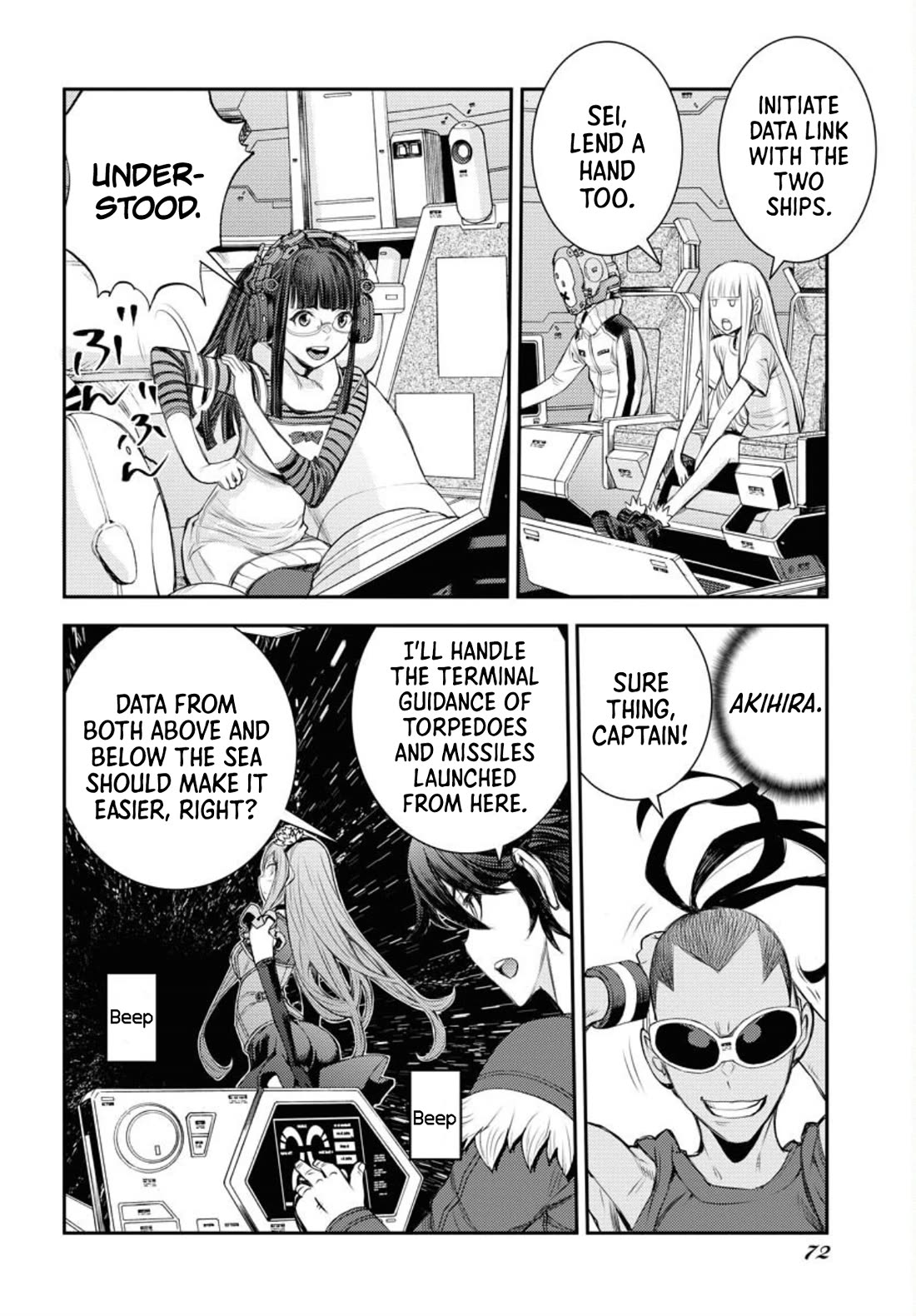 Aoki Hagane no Arpeggio Chapter 152 page 33 - Chapter 152