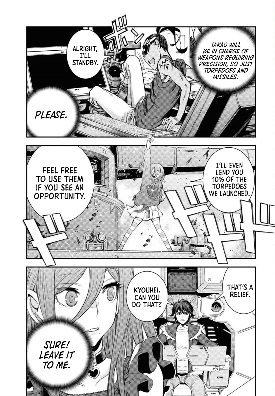 Aoki Hagane no Arpeggio Chapter 152 page 34 - Chapter 152