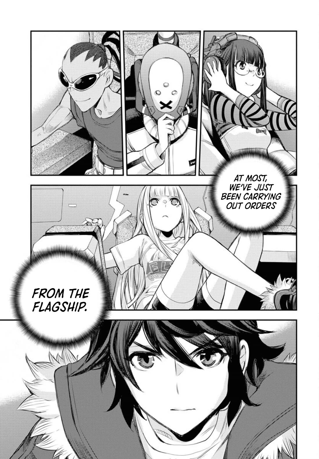 Aoki Hagane no Arpeggio Chapter 152 page 36 - Chapter 152