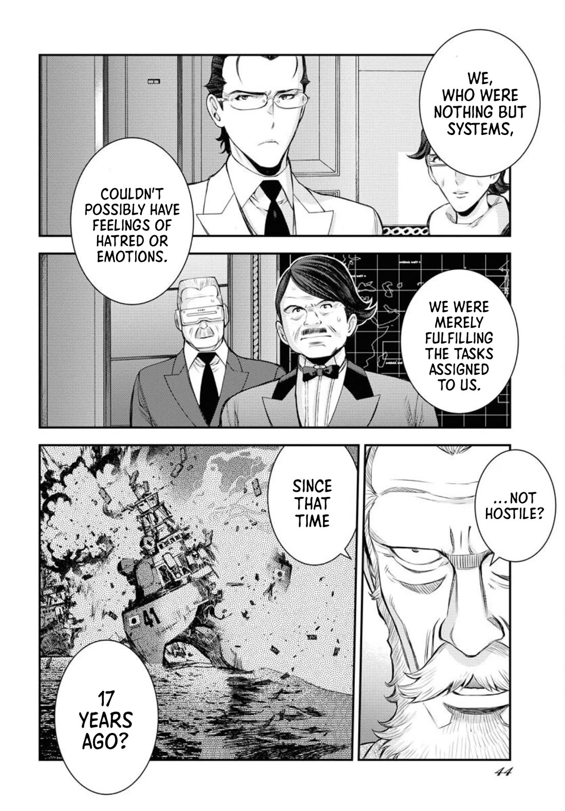 Aoki Hagane no Arpeggio Chapter 152 page 5 - Chapter 152