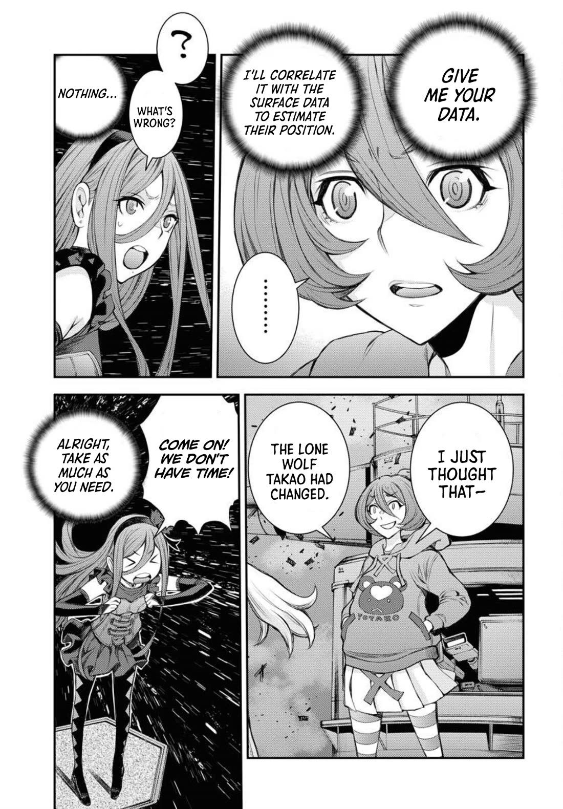 Aoki Hagane no Arpeggio Chapter 153 page 14 - Chapter 153