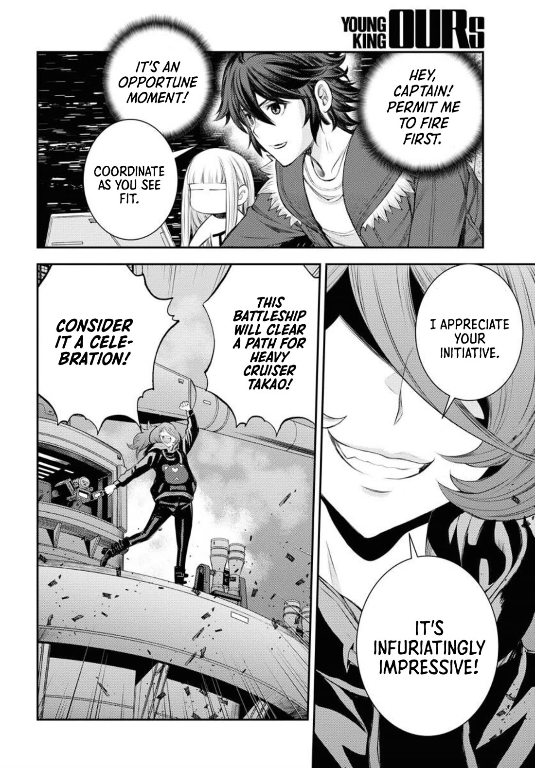 Aoki Hagane no Arpeggio Chapter 153 page 17 - Chapter 153