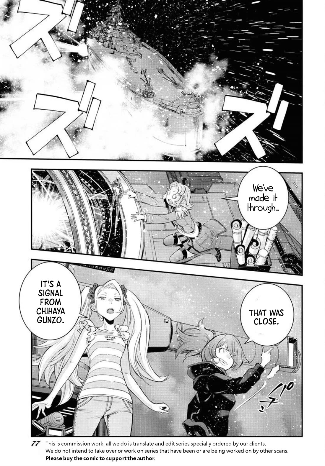 Aoki Hagane no Arpeggio Chapter 153 page 36 - Chapter 153