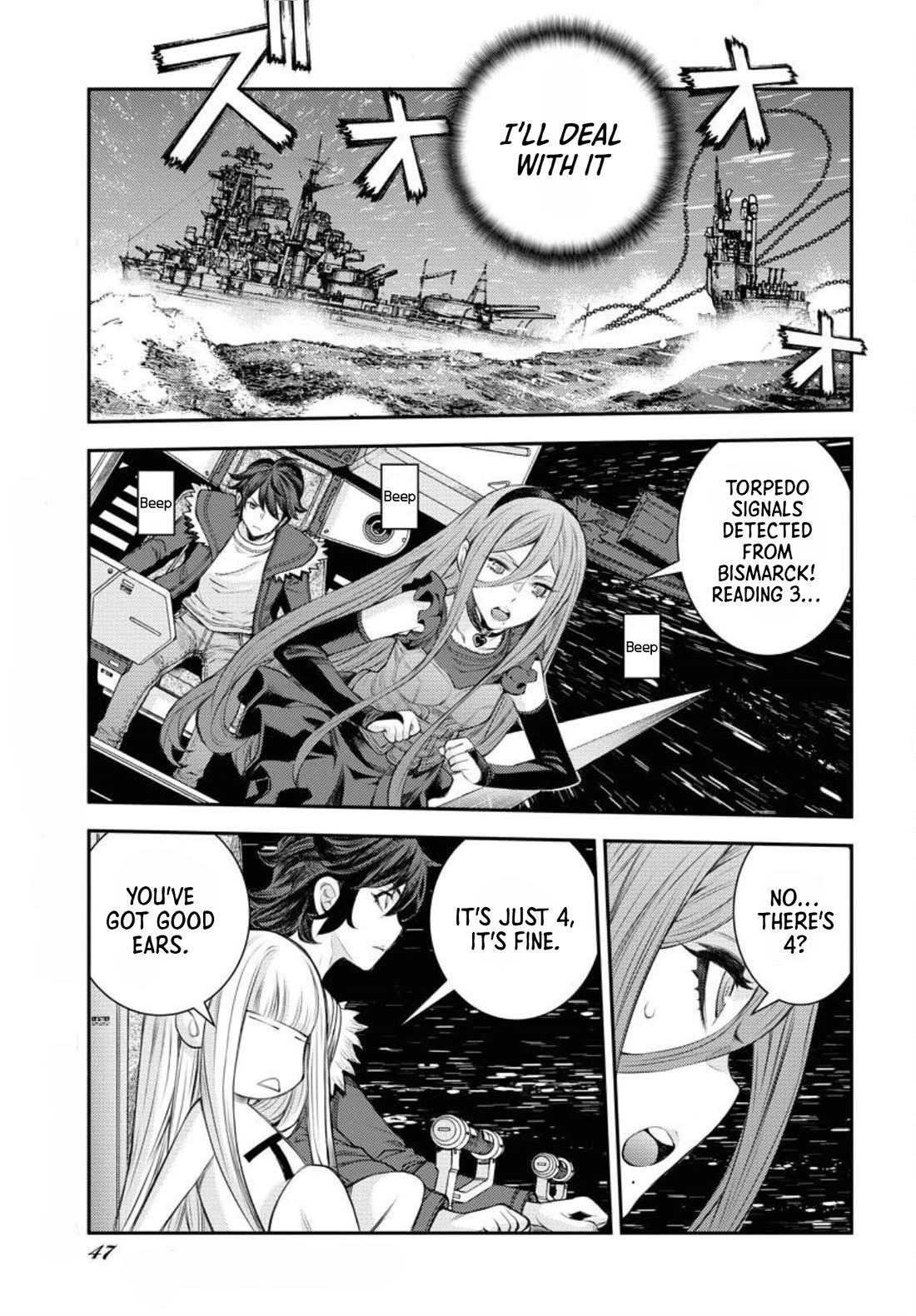 Aoki Hagane no Arpeggio Chapter 153 page 8 - Chapter 153