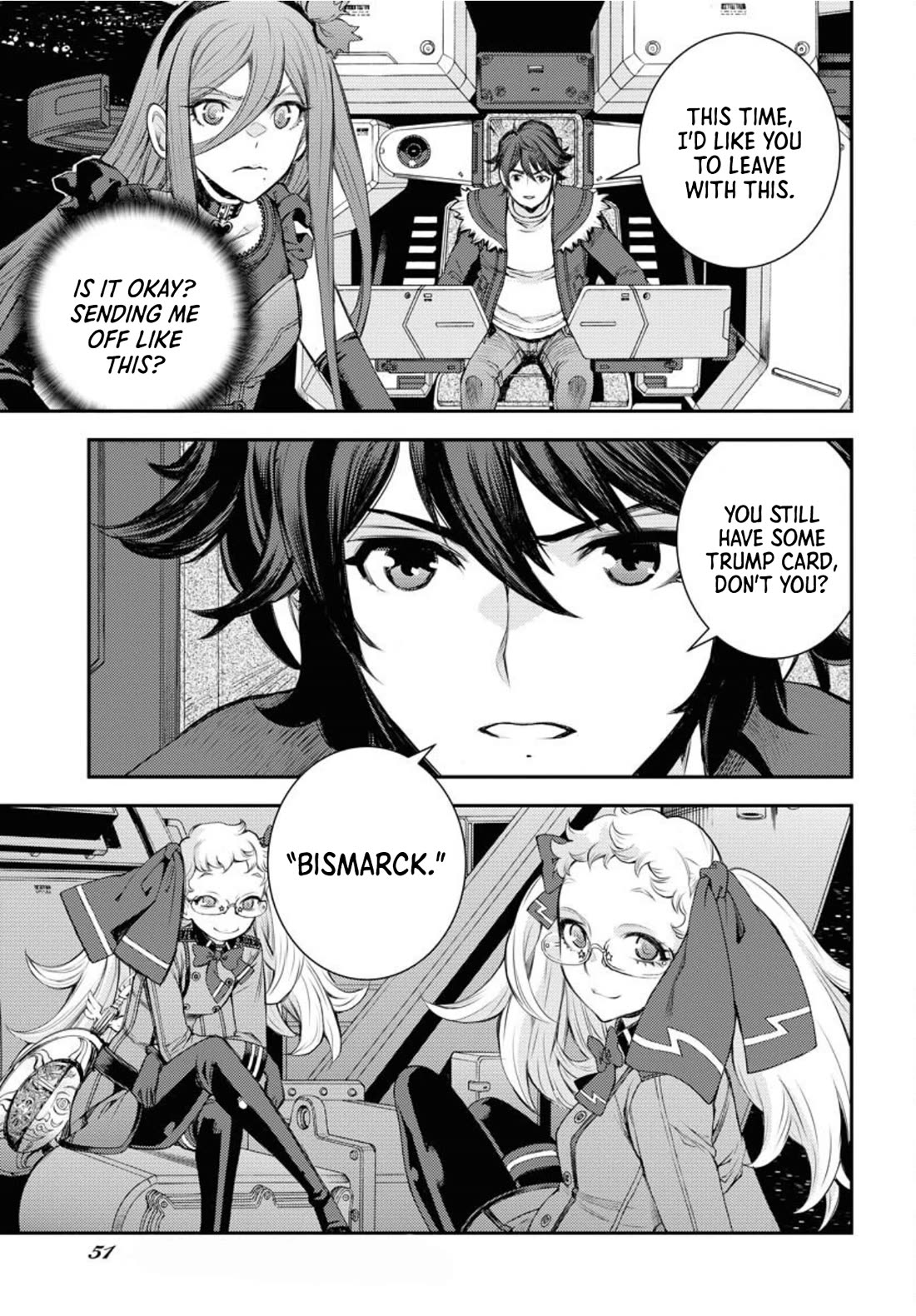 Aoki Hagane no Arpeggio Chapter 154 page 14 - Chapter 154