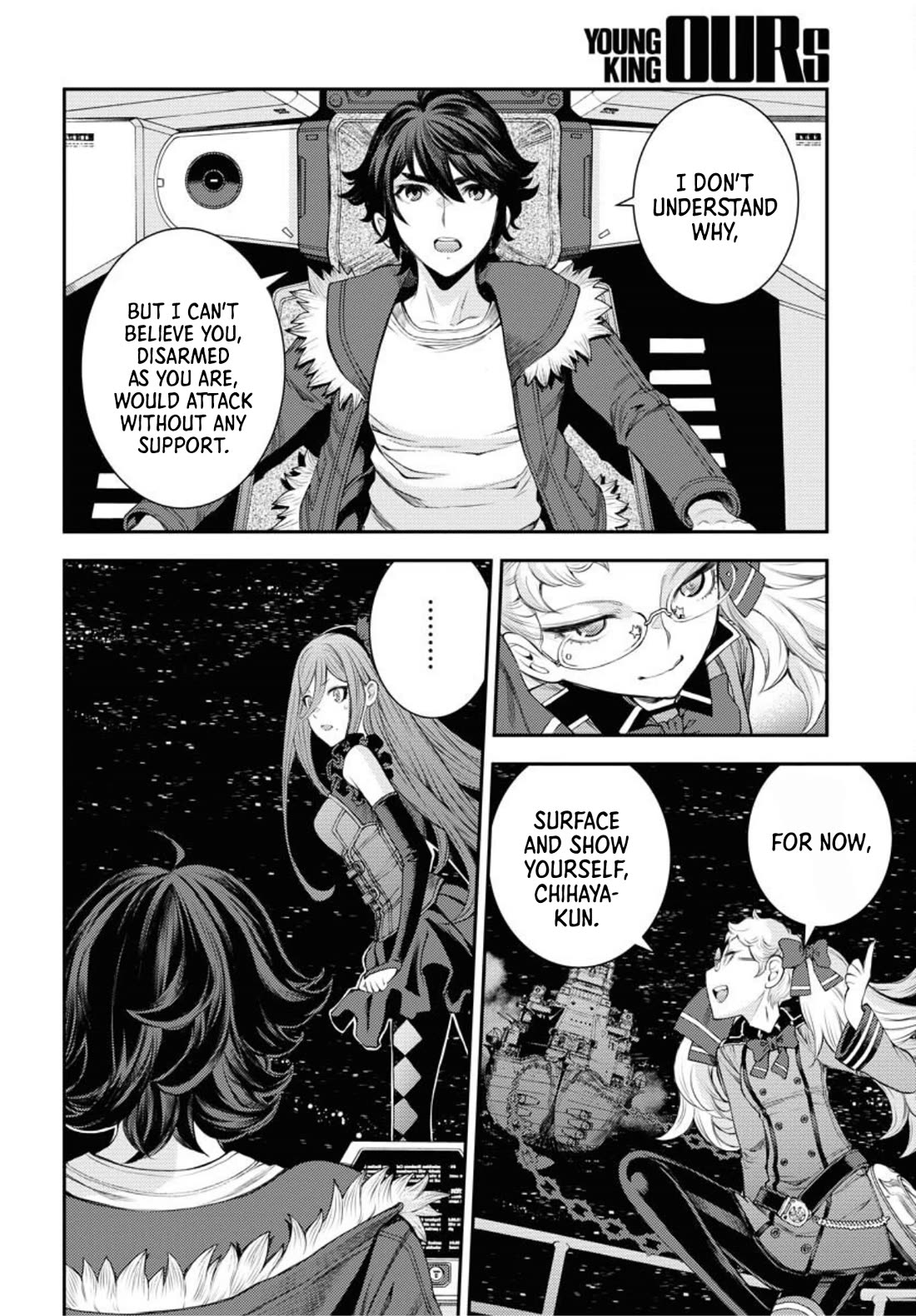 Aoki Hagane no Arpeggio Chapter 154 page 15 - Chapter 154