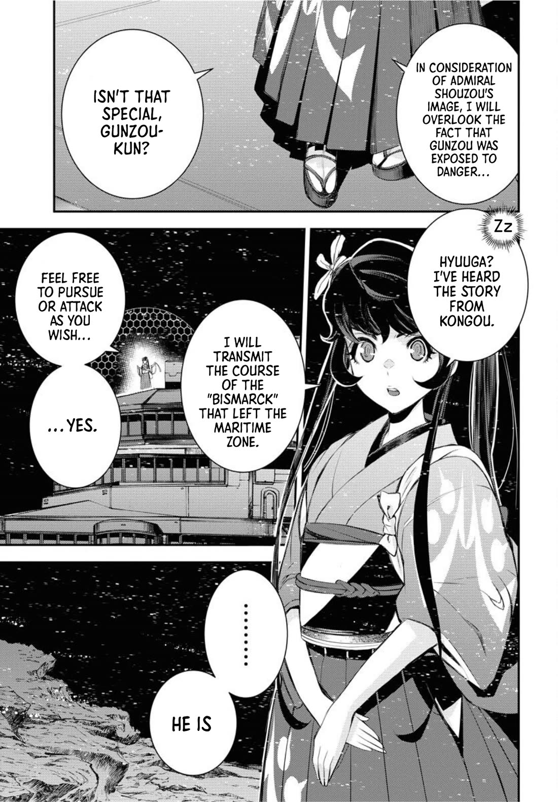 Aoki Hagane no Arpeggio Chapter 154 page 34 - Chapter 154