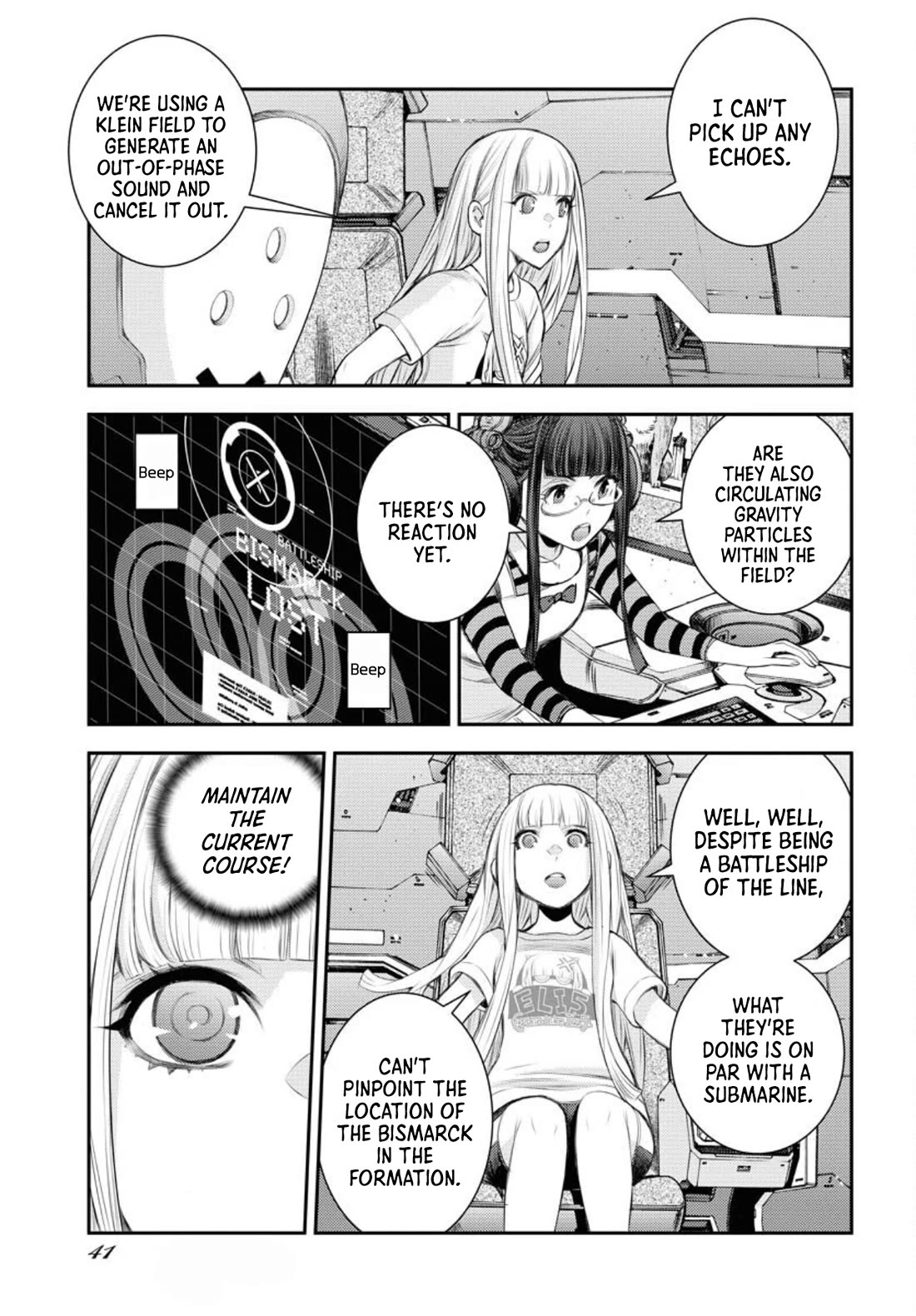 Aoki Hagane no Arpeggio Chapter 154 page 4 - Chapter 154